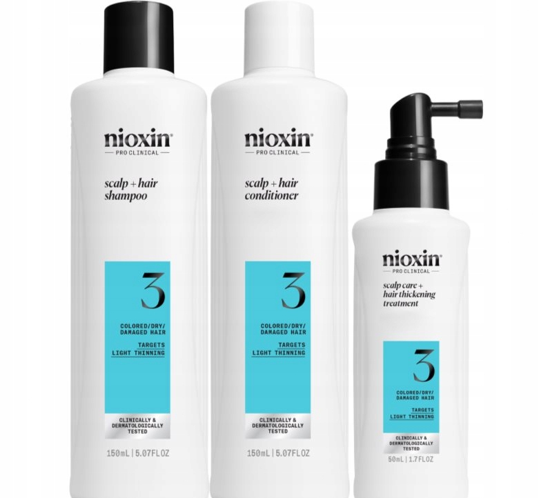 Nioxin System 3 Sada pro jemné a řídnoucí vlasy