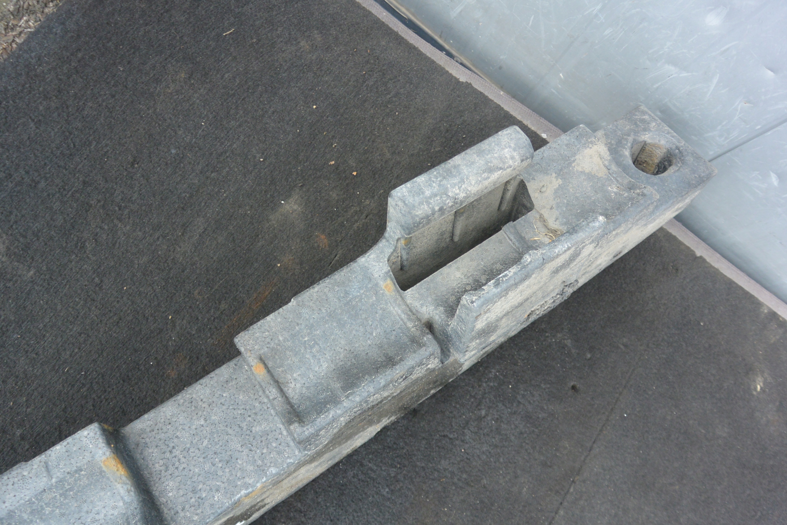 ABSORBER DER STOSSSTANGE HECK MERCEDES GL X164 ML W164