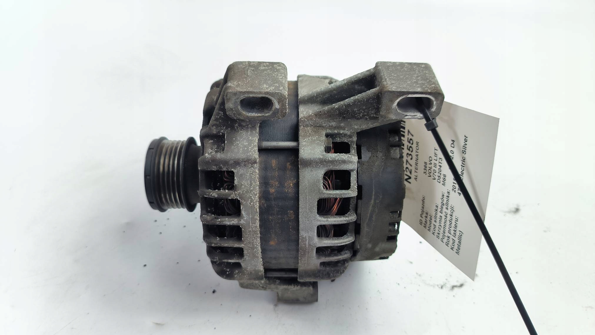 ALTERNATOR 30659131 2.0 D4 VOLVO V70 III LIFT