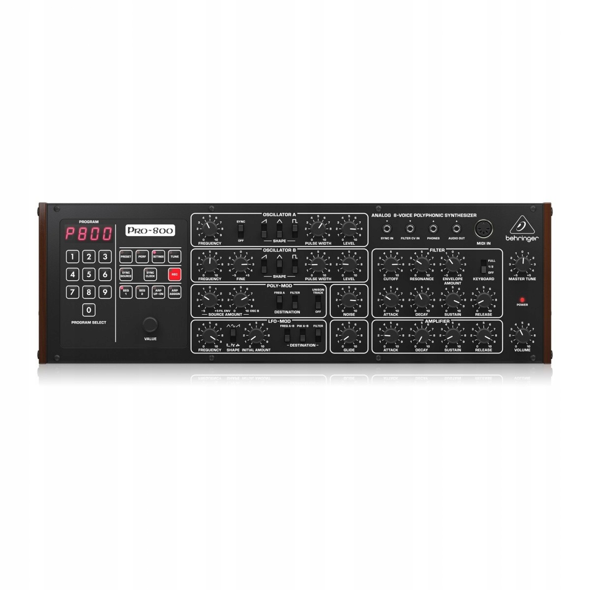 Behringer PRO-800 Analogový 8hlasý polyfonní syntezátor