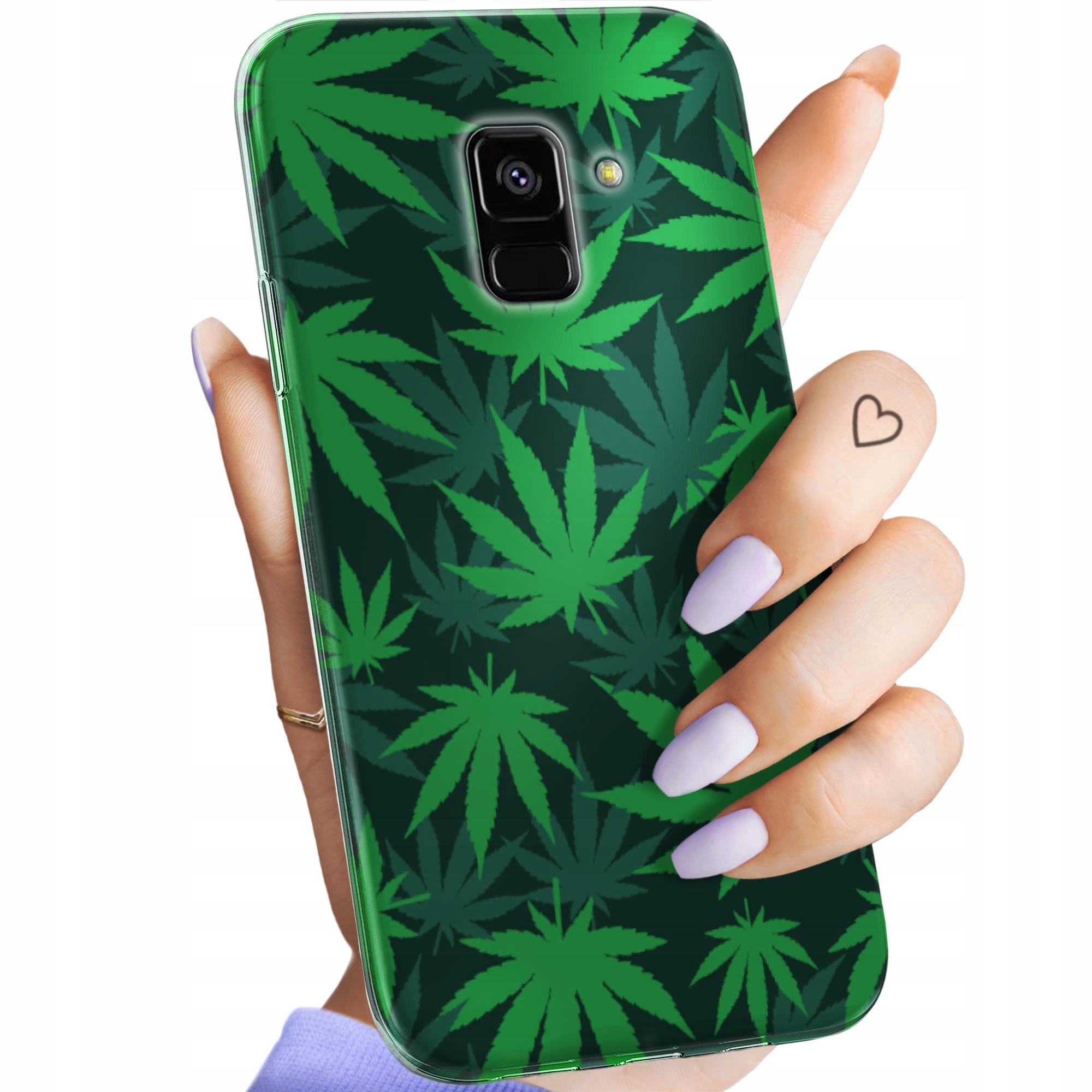 Etui Do Samsung Galaxy A5/A8 2018 Dla Palaczy Smoker Weed Joint Case