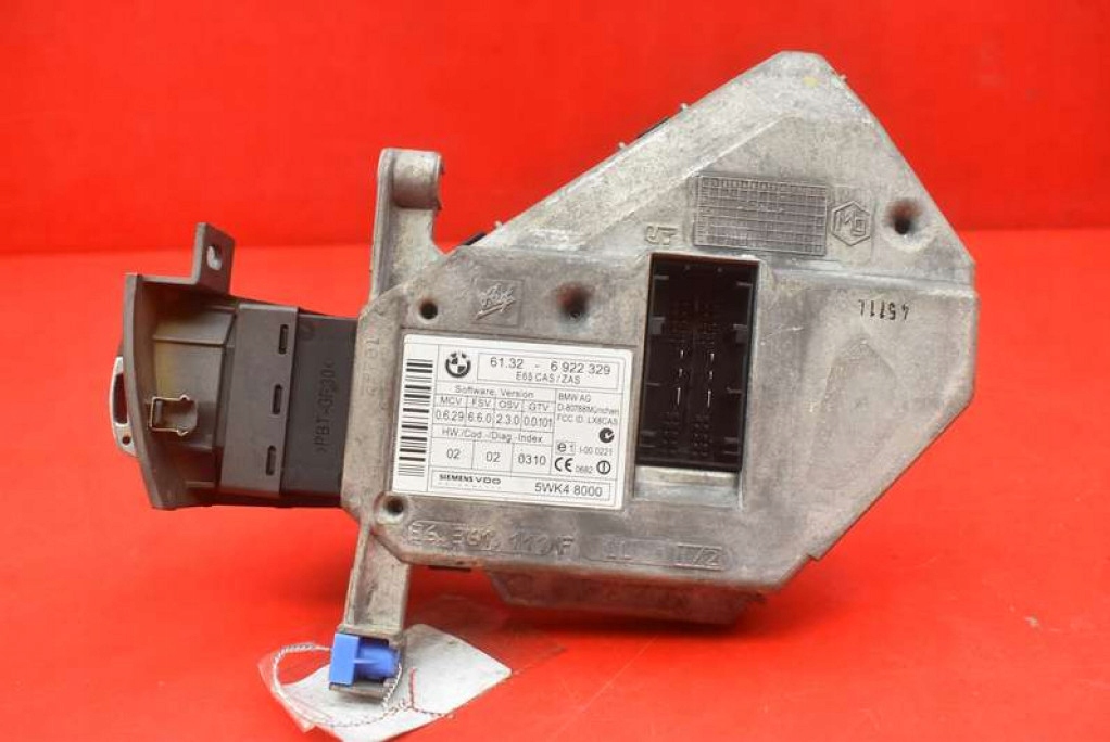 ignition key button 6922329 BMW E65 3.5 V8 272 KM 01-05