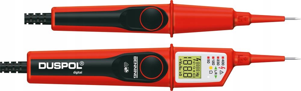 Zkušební měřič napětí Duspol digitální dvoupólový Benning