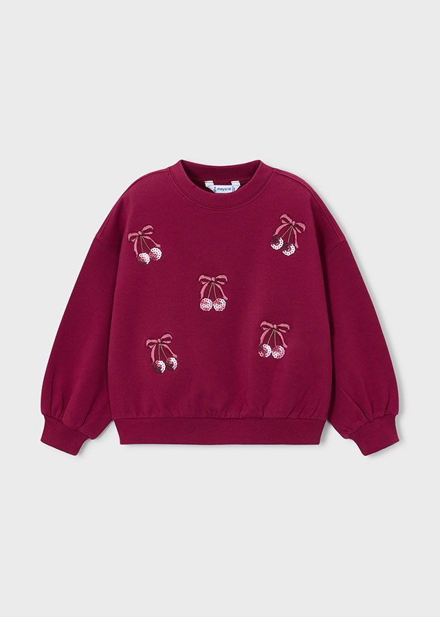 Domekmody Mayoral 4405 Bluza haftowana dla dziewczynki rozmiar 128