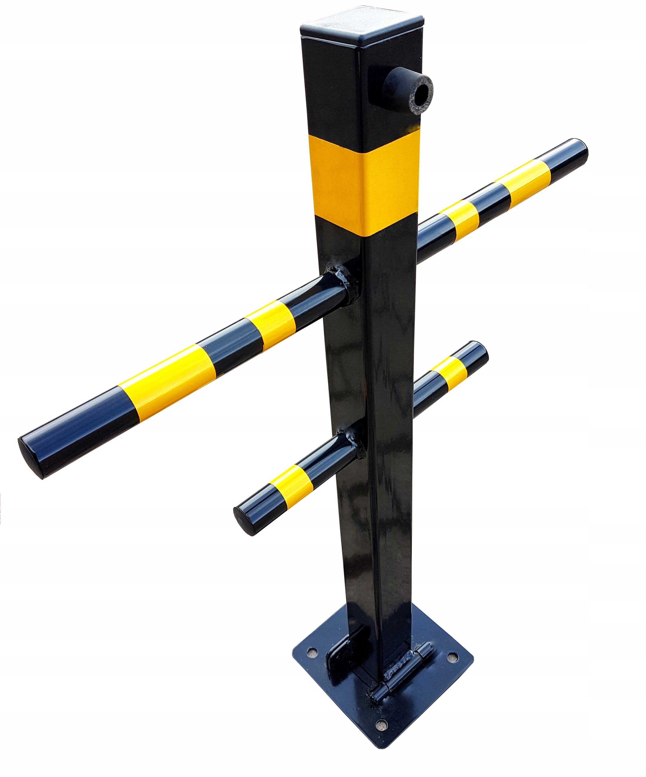 Sloupek Parkovací Zámek Skládací 60 CM 60 CM 600 MM Visací Zámek Ramena Černá