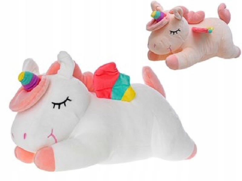 

Pluszowy Jednorożec 35 cm Różowy Maskotka Pluszak