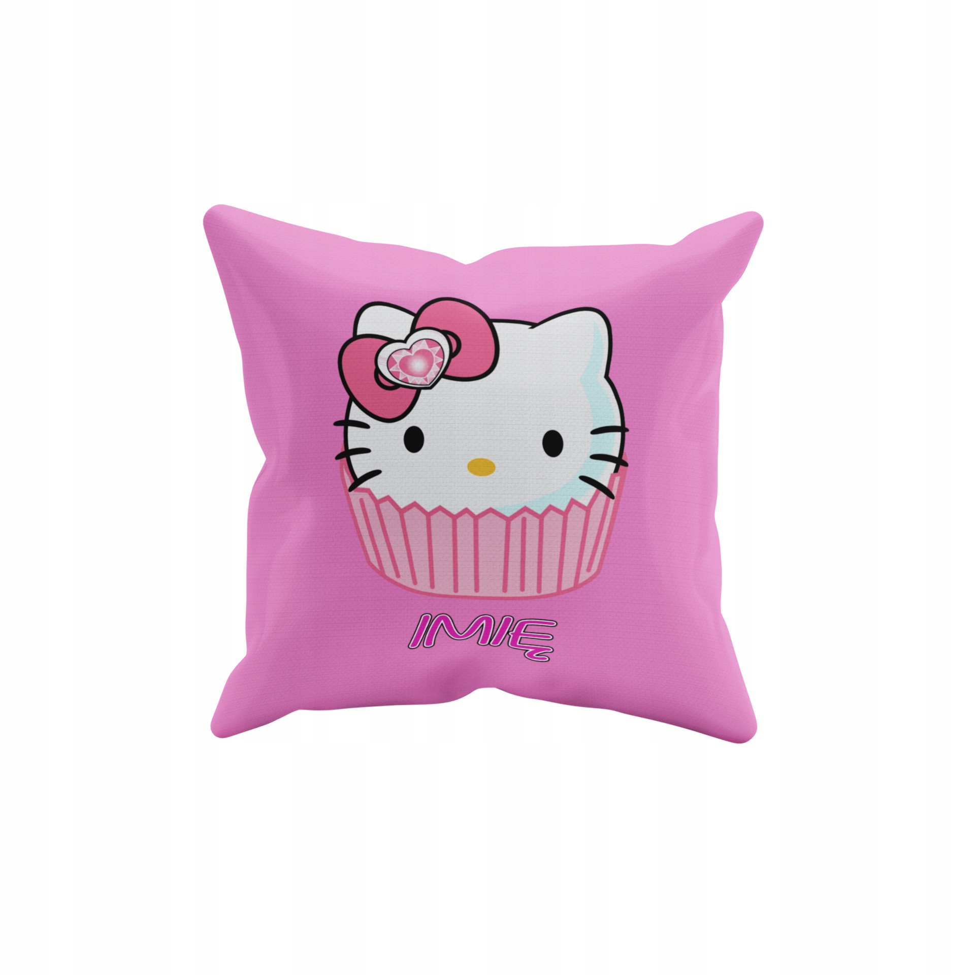 POSZEWKA NA PODUSZKĘ JAŚKA DO PRZEDSZKOLA HELLO KITTY + IMIĘ GRATIS Waga produktu z opakowaniem jednostkowym 0.5 kg
