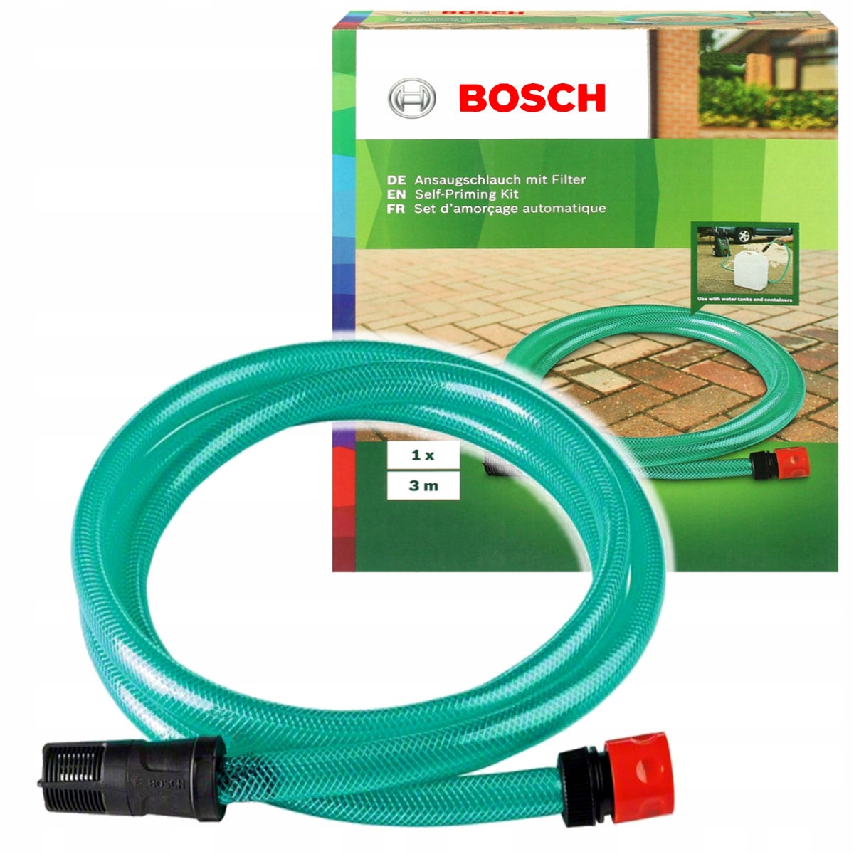 

Wąż samozasysający 3m do myjek ciśnieniowych Bosch