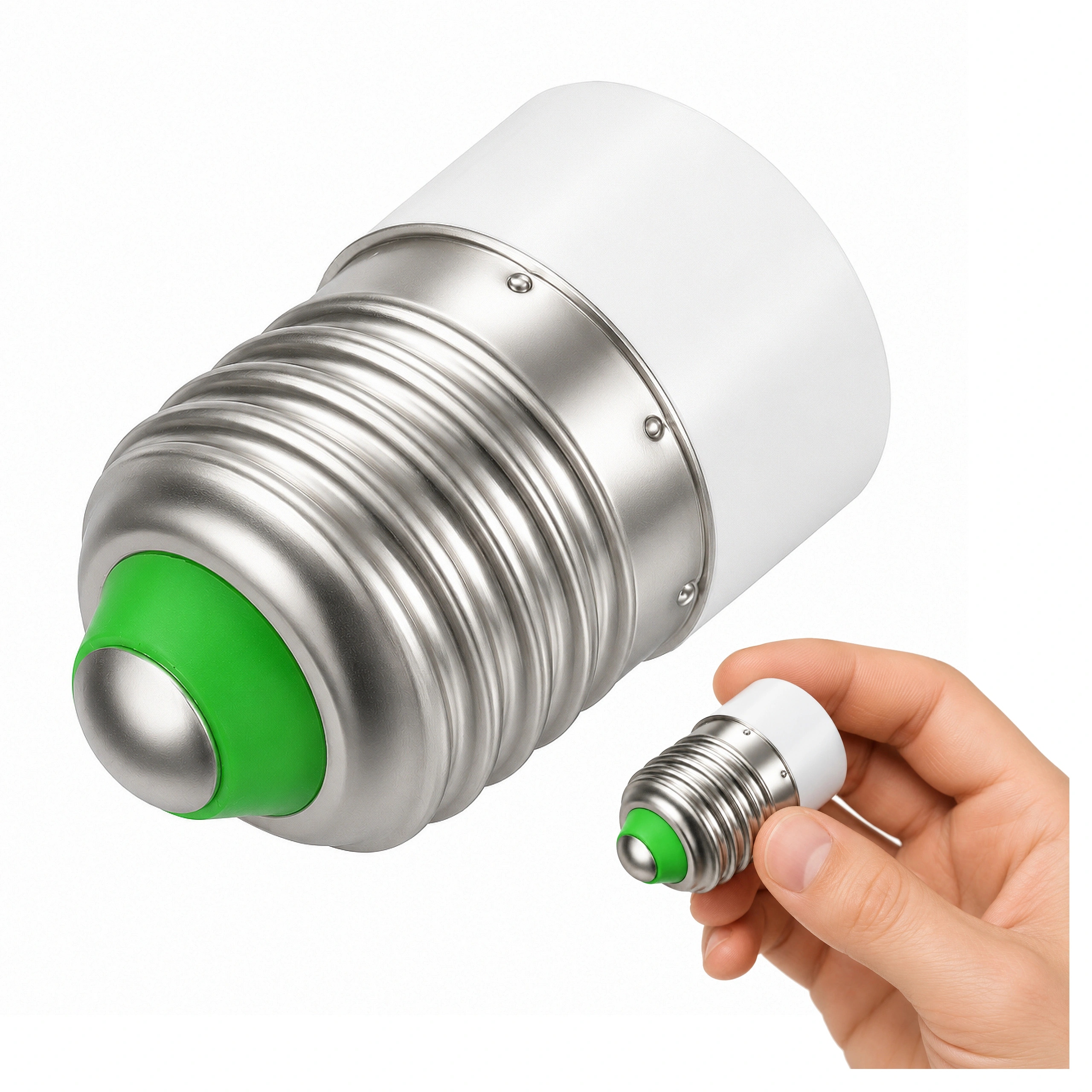 Adapter do Żarówek Gwint E27 na E14 Przejściówka Żarówki do Oświetlenia