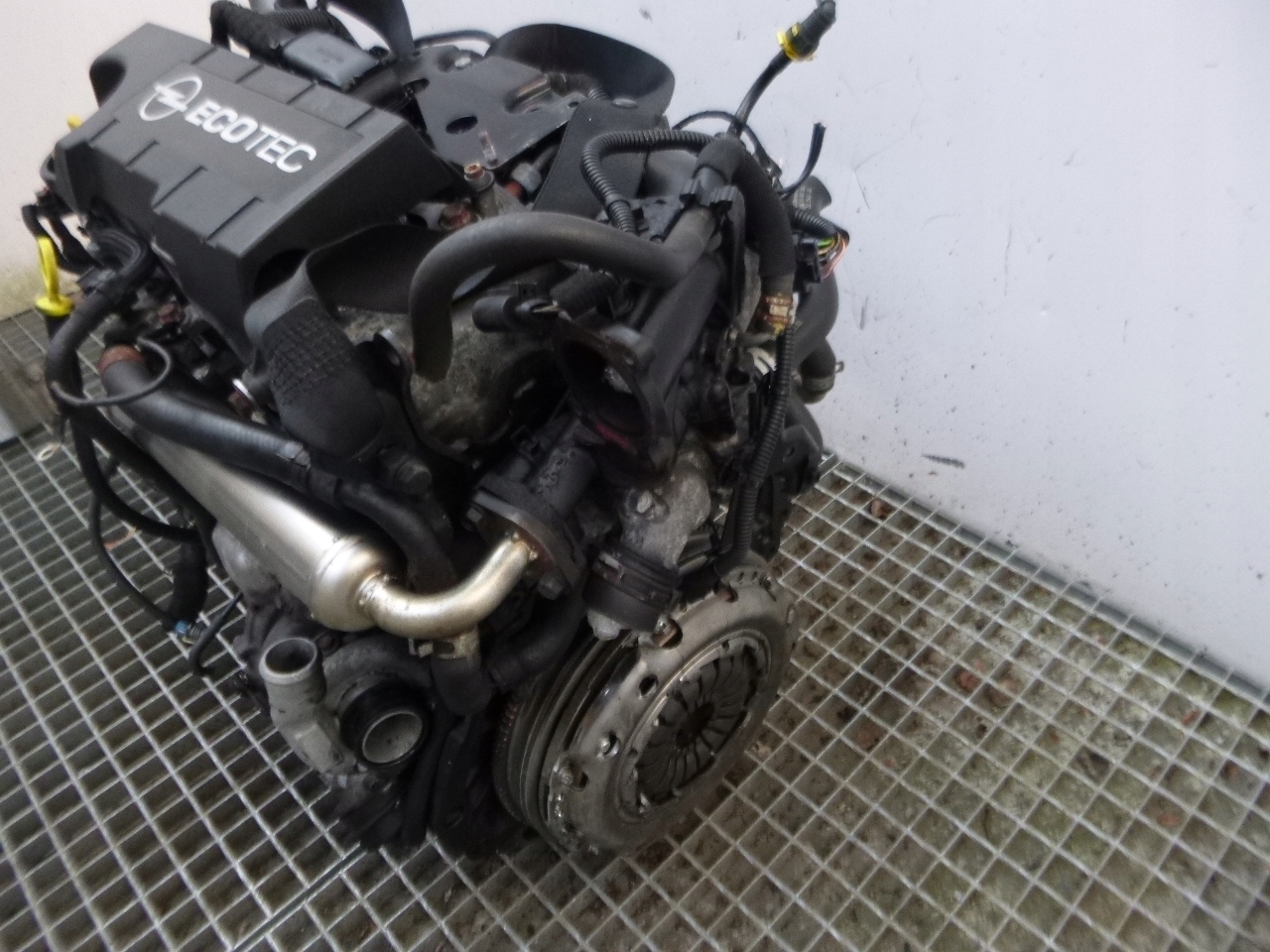 OPEL ASTRA H MERIVA A 02-10 engine complete 1.7 CDTI DENSO Z17DTH