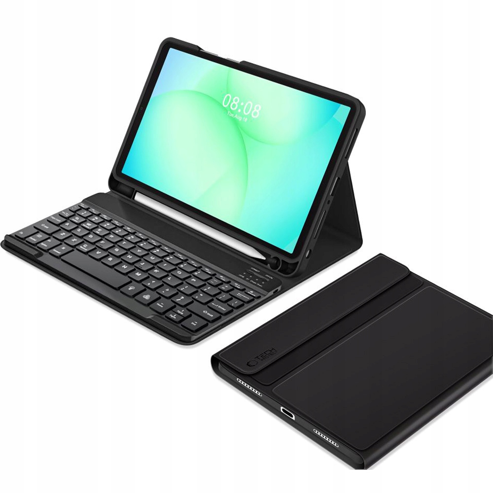 Pouzdro s klopou Tech-Protect pro Galaxy Tab A11 Plus/A9 Plus pouzdro s klávesnicí