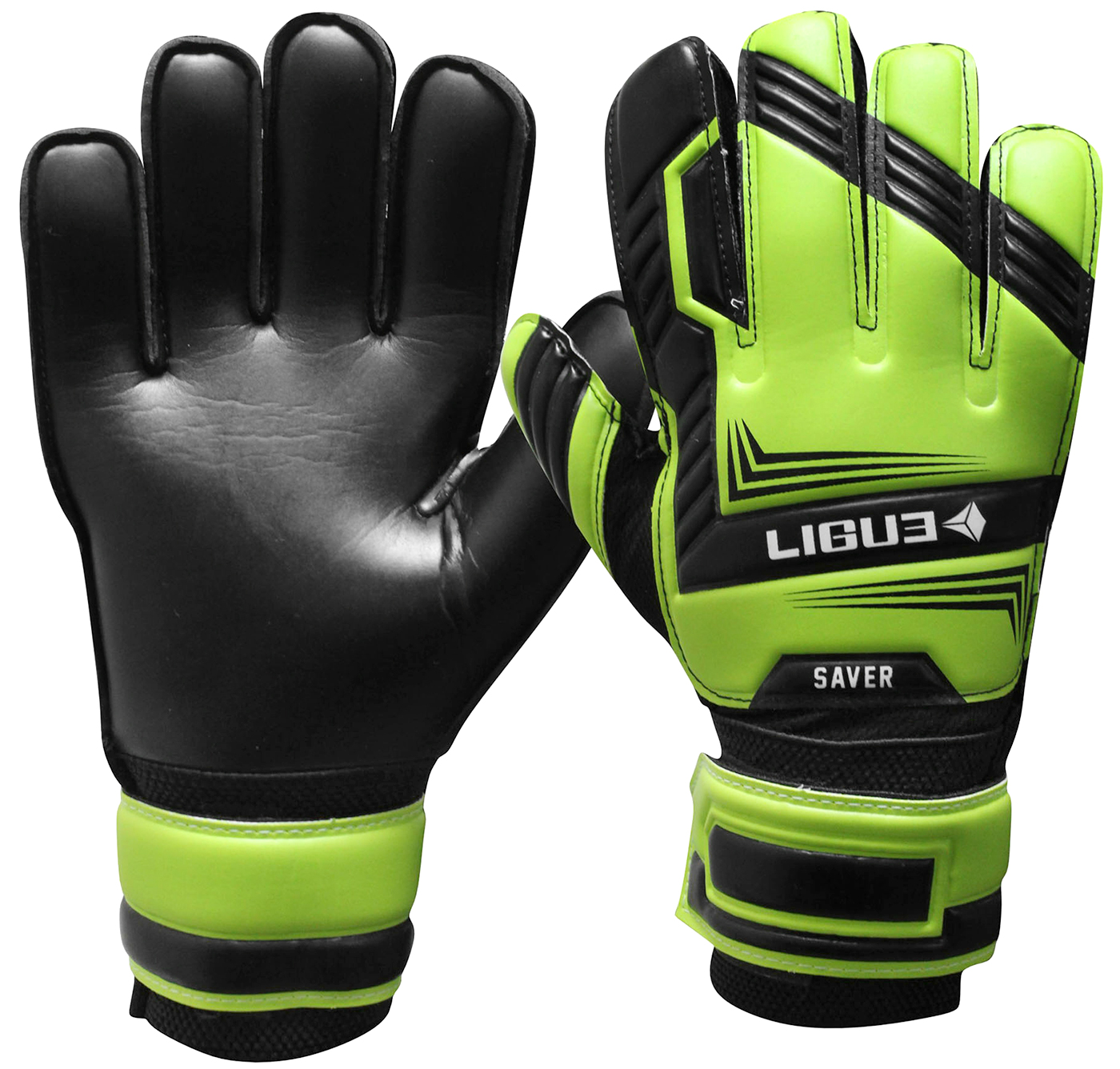 Ligue Rękawice Bramkarskie Piłkarskie Treningowe Na Rzep Dla Dziecka r. 6