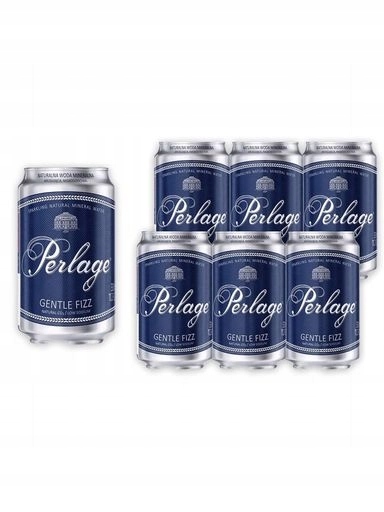 Levně 6 x Cisowianka Perlage Přírodní šumivá minerální voda s nízkým obsahem sodíku 6 x 330 ml