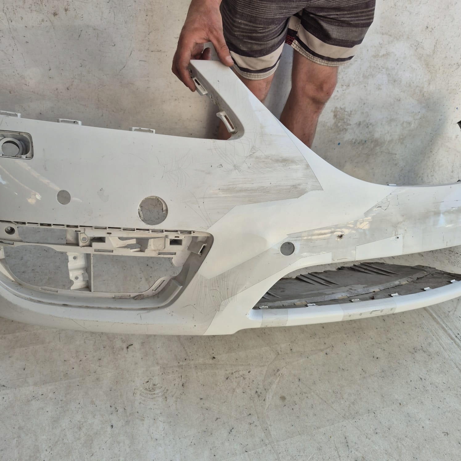 SAAB 9-5 II 10-12 bumper front front SPR PDC