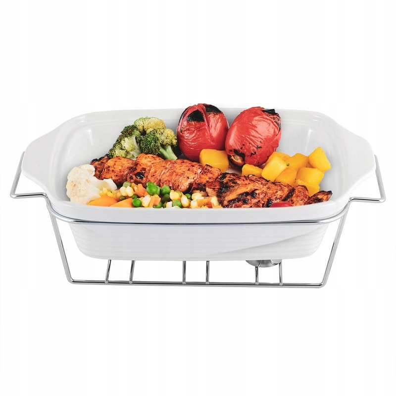 Keramická žáruvzdorná nádoba s ohřívačem 2,4 l Kamille