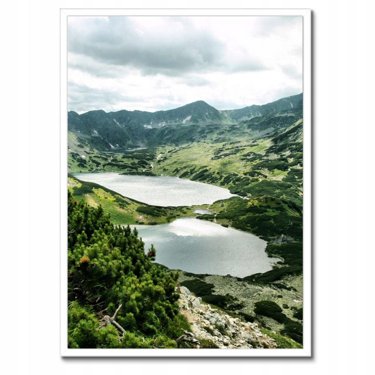 Plakáty v rámu 50x70 Tatry Údolí 5 rybníků