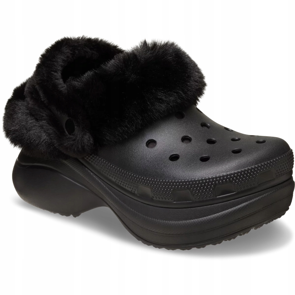 Crocs Zateplené Nazouváky Dámské Platforma Bae Lined 211753 Clog 37-38