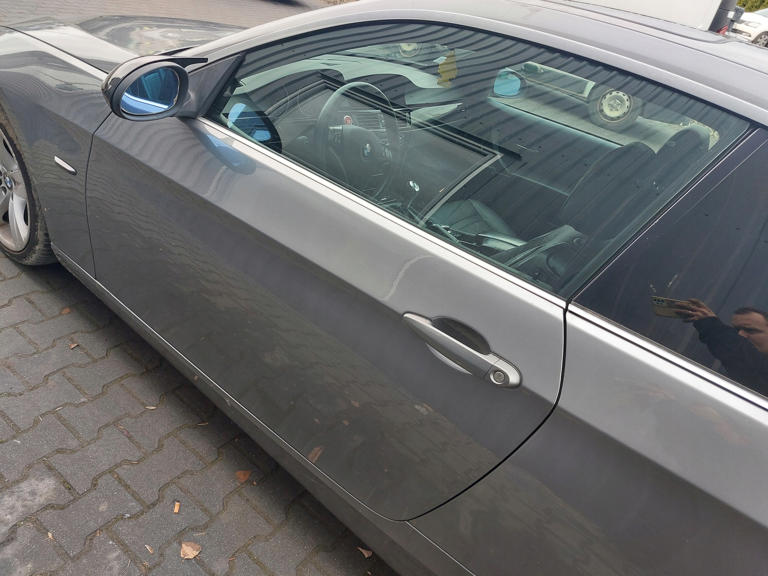 BMW 3 E92 E93 COUPE CABRIO door left SPACEGRAU METALLIC