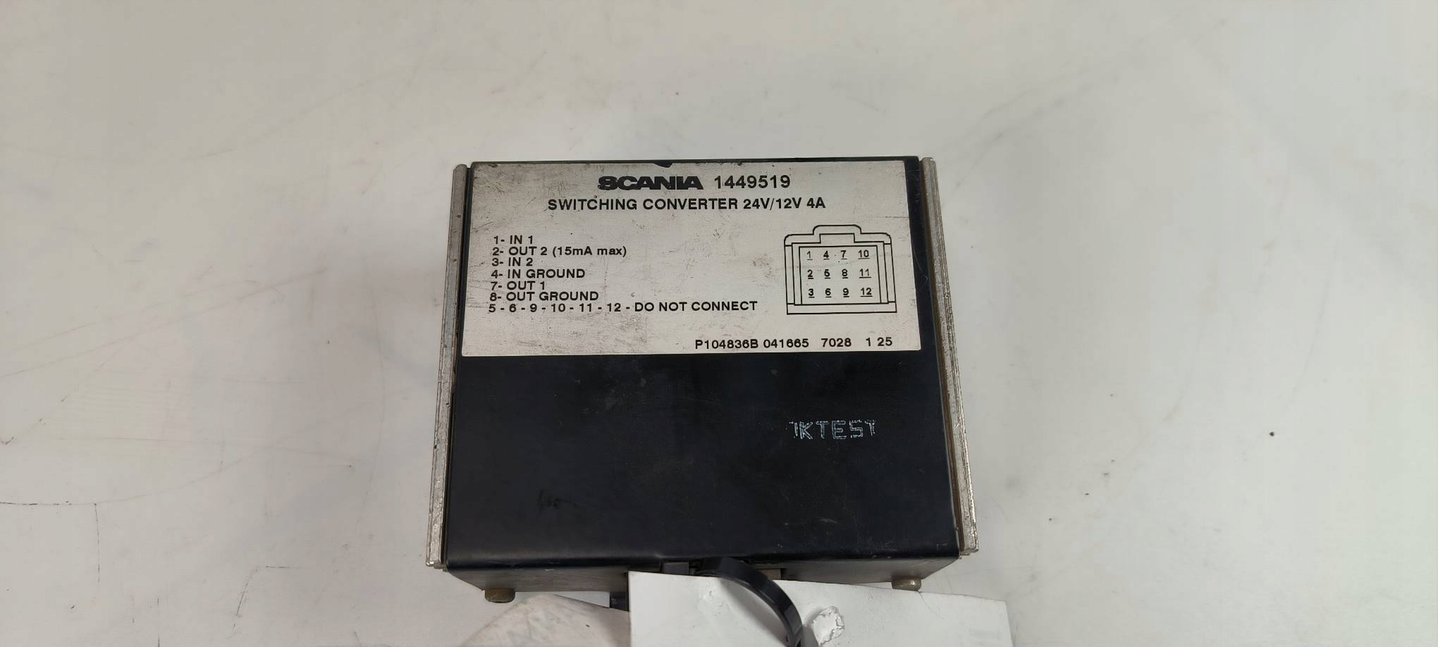 control unit 1449519 SCANIA R114