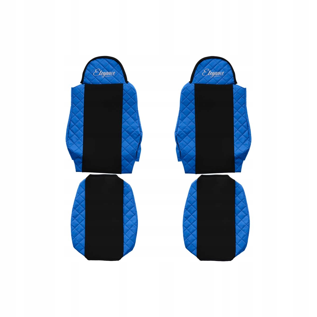 Poťah na sadu sedadiel F-core umelá koža, univerzálny velúr