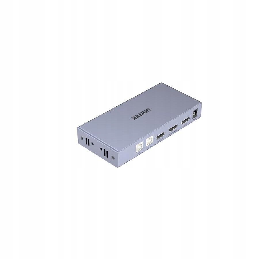 Unitek Przełącznik Kvm 4K Hdmi 2.0,2-IN,1-OUT +usb