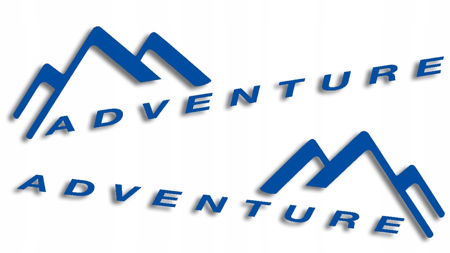 

Bmw Gs lewa i prawa Adventure niebieskie