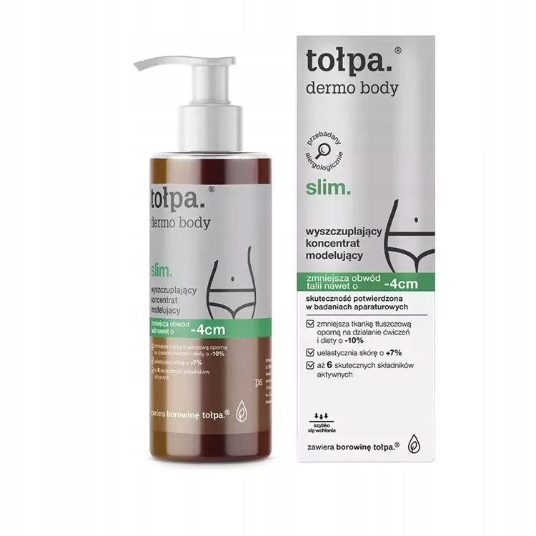Zeštíhlující modelovací koncentrát Tołpa Dermo Body Slim 250 ml