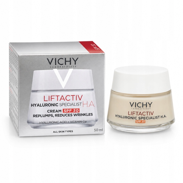 Vichy Liftactiv Hyaluronic Specialist Ha SPF30 Krem ujędrniający na dzień 5
