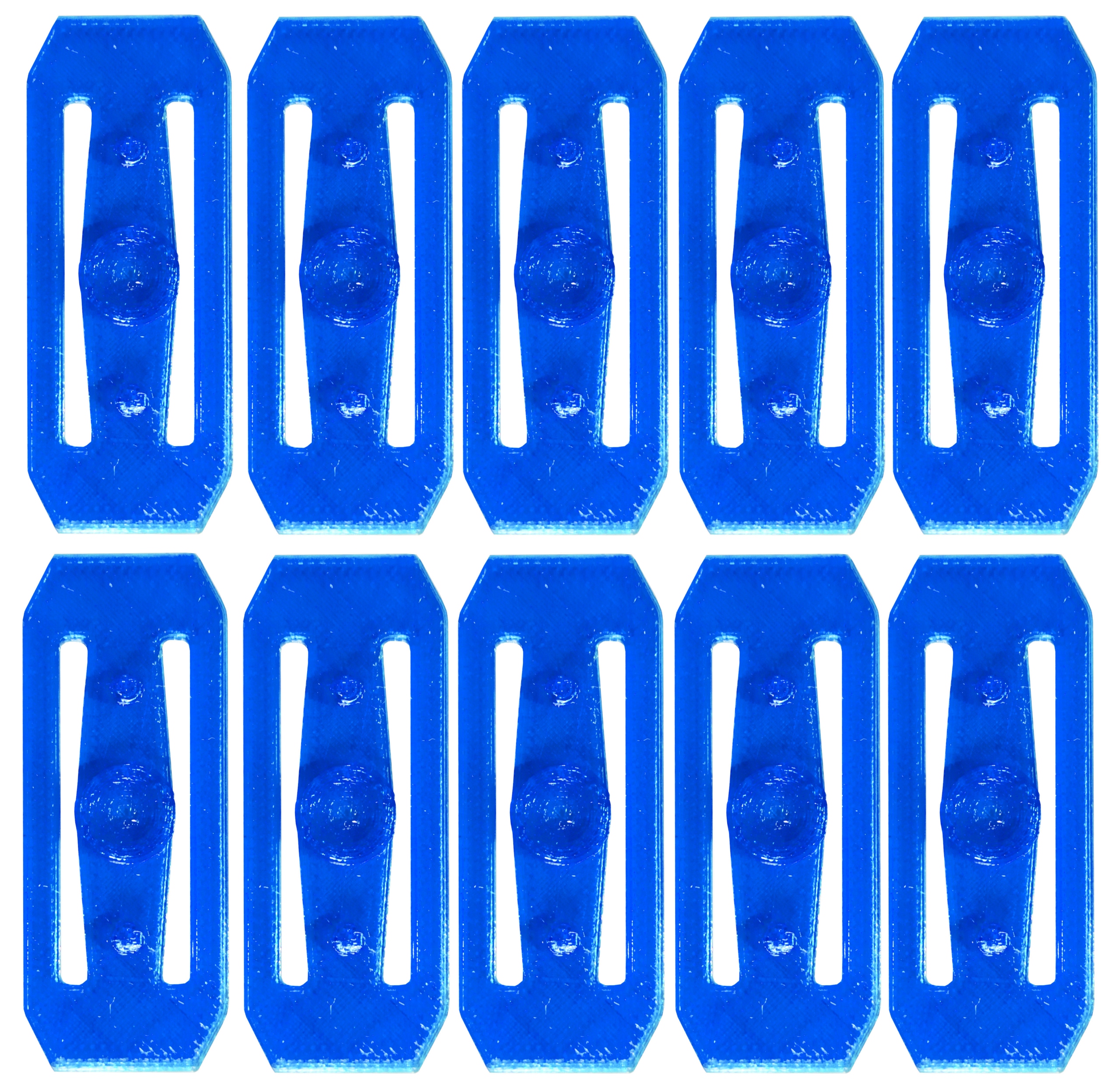 

Łącznik torów Hot Wheels ciemny niebieski 10 sztuk
