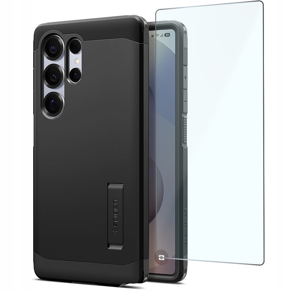 Etui Spigen do Galaxy S25 Ultra, mocne, ochronne, case do MagSafe szkło