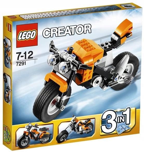 Lego Creator 7291 3w1 Motocykl