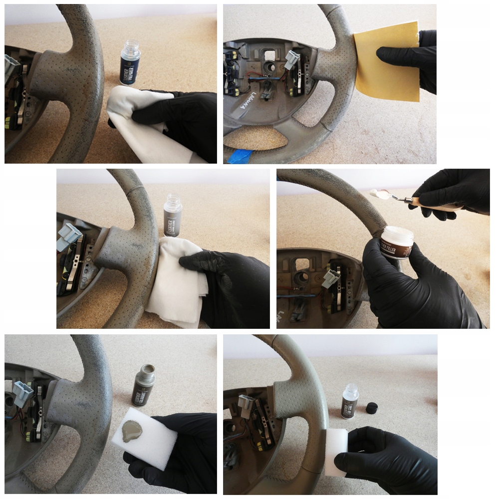 Leather Expert Renowacja skóry kierownicy 4x50ml Rodzaj renowacja skóry