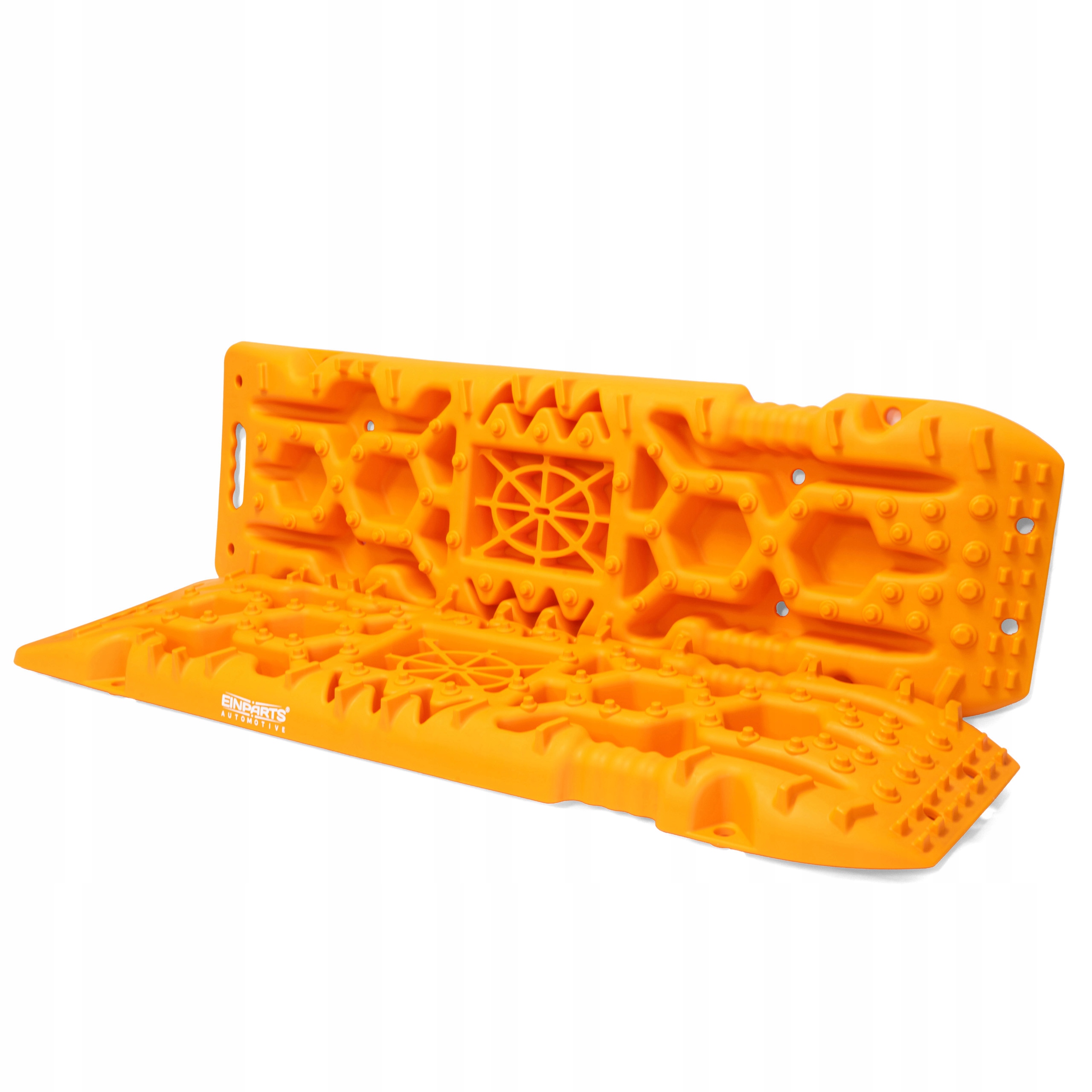 2X Offroadové Pískové Nájezdy S Protiskluzovou Úpravou Pod Kola 10T Oranžové