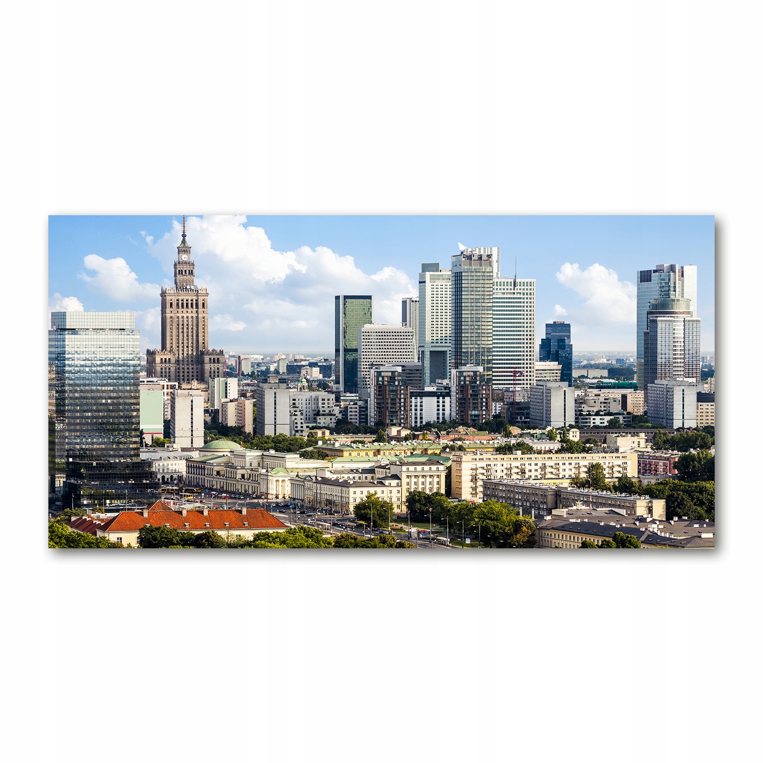 

Foto-obraz akryl Warszawa Polska zdjęcie 140x70 cm