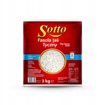 Levně 1x 3kg Sotto Máslové Fazole Tický Velký