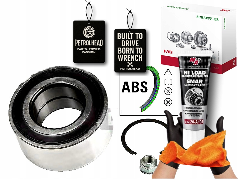 Ložisko Kola Fiat Přední Stilo 1,9JTD 2,4 01- Alfa #Petrolhead Pro+ Kit7