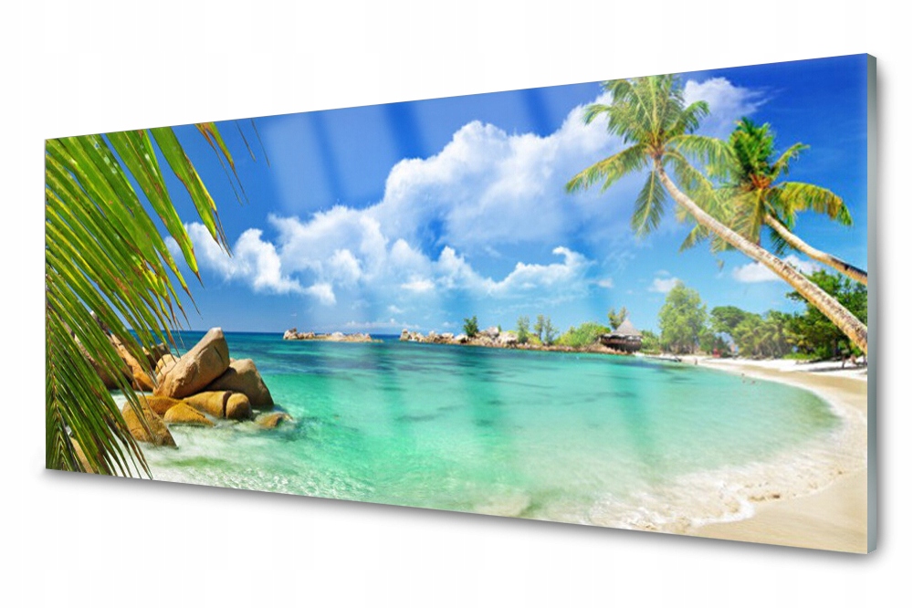 

Panel szklany do kuchni Morze 125x50