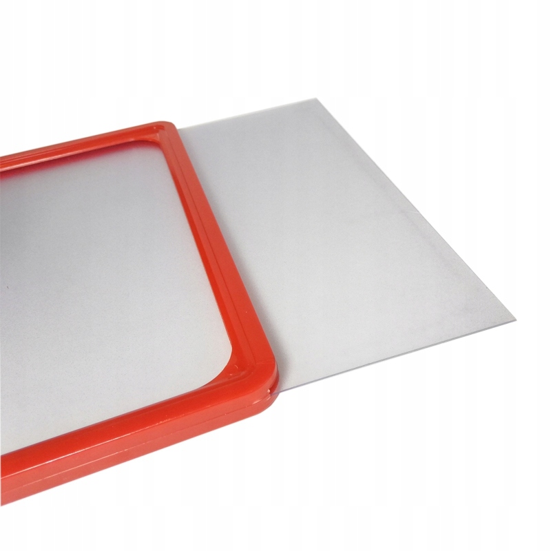 CZEROWNA RAMKA PLAKATOWA ZABEZPIECZAJĄCA PLAKAT Z KIESZENIĄ ANTYREFLEKSYJNĄ Stan opakowania oryginalne