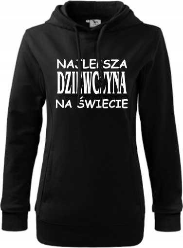 

Bluza Kaptur Walentynki Najlepsza Dziewczyna 24HIT