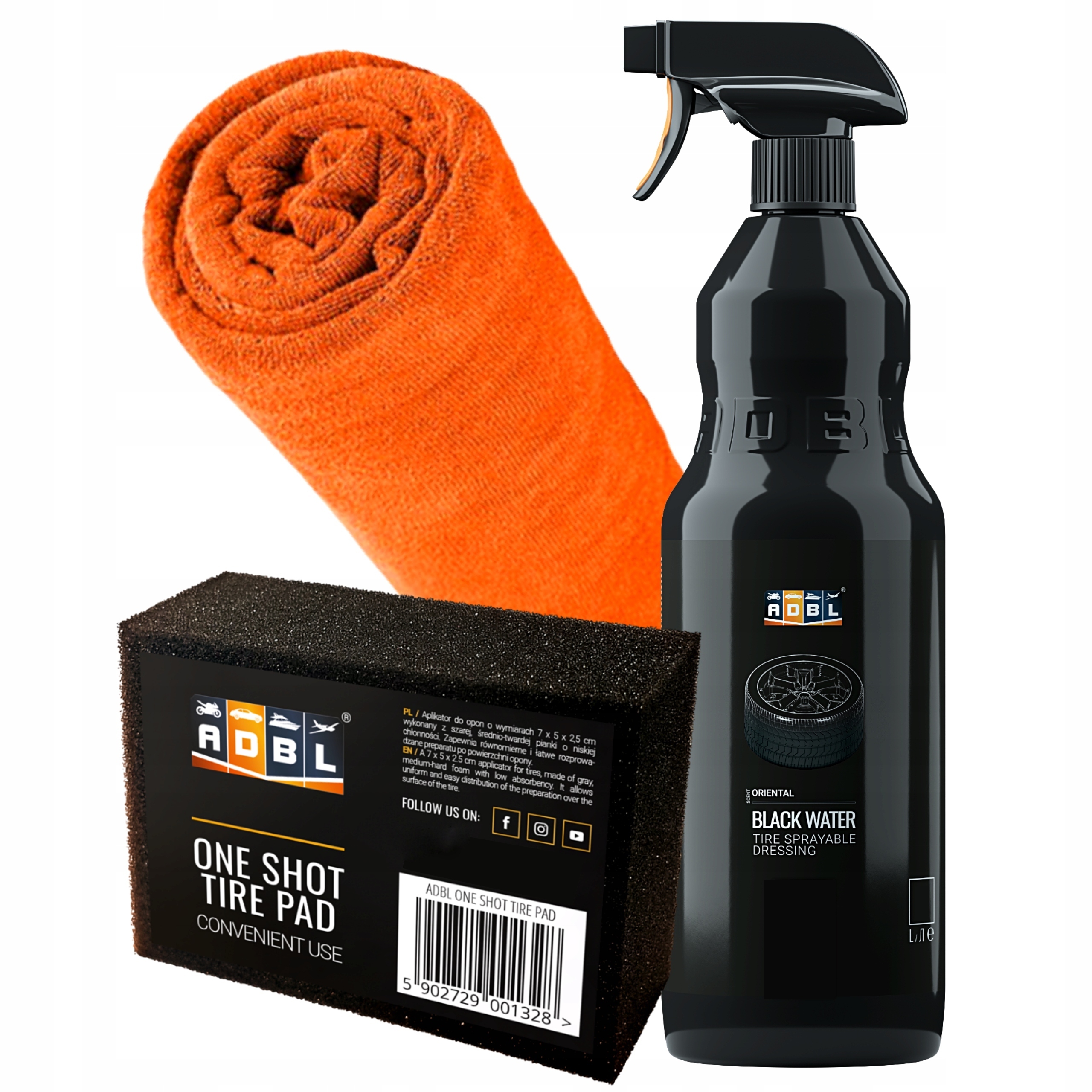 

Adbl Black Water 500 ml dressing do opon czernidło
