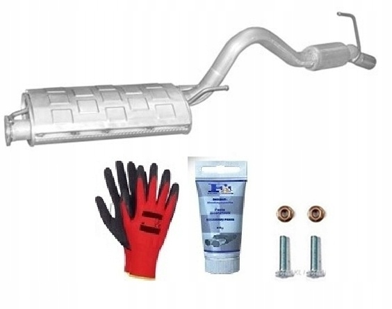 Mitsubishi L200 2.5 Turbo Diesel 4x4 (1996-2007) Tlumič Tlumič Výfuku bonus