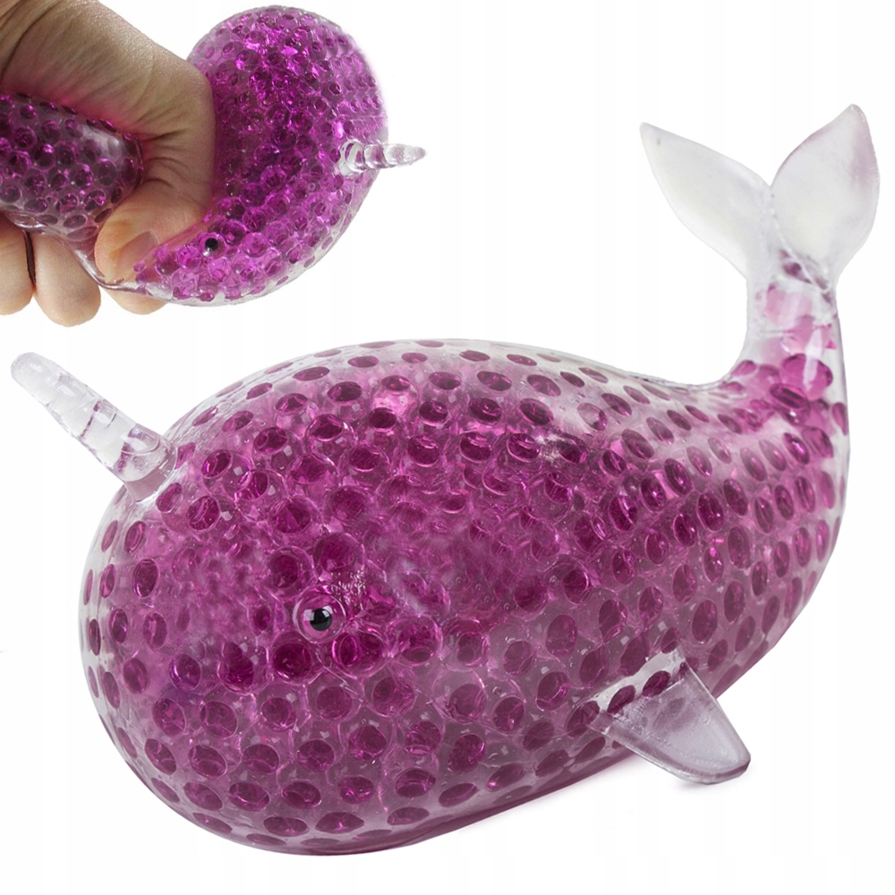 

Gniotek Antystresowy Żelowy Squeeze Delfin Kulki