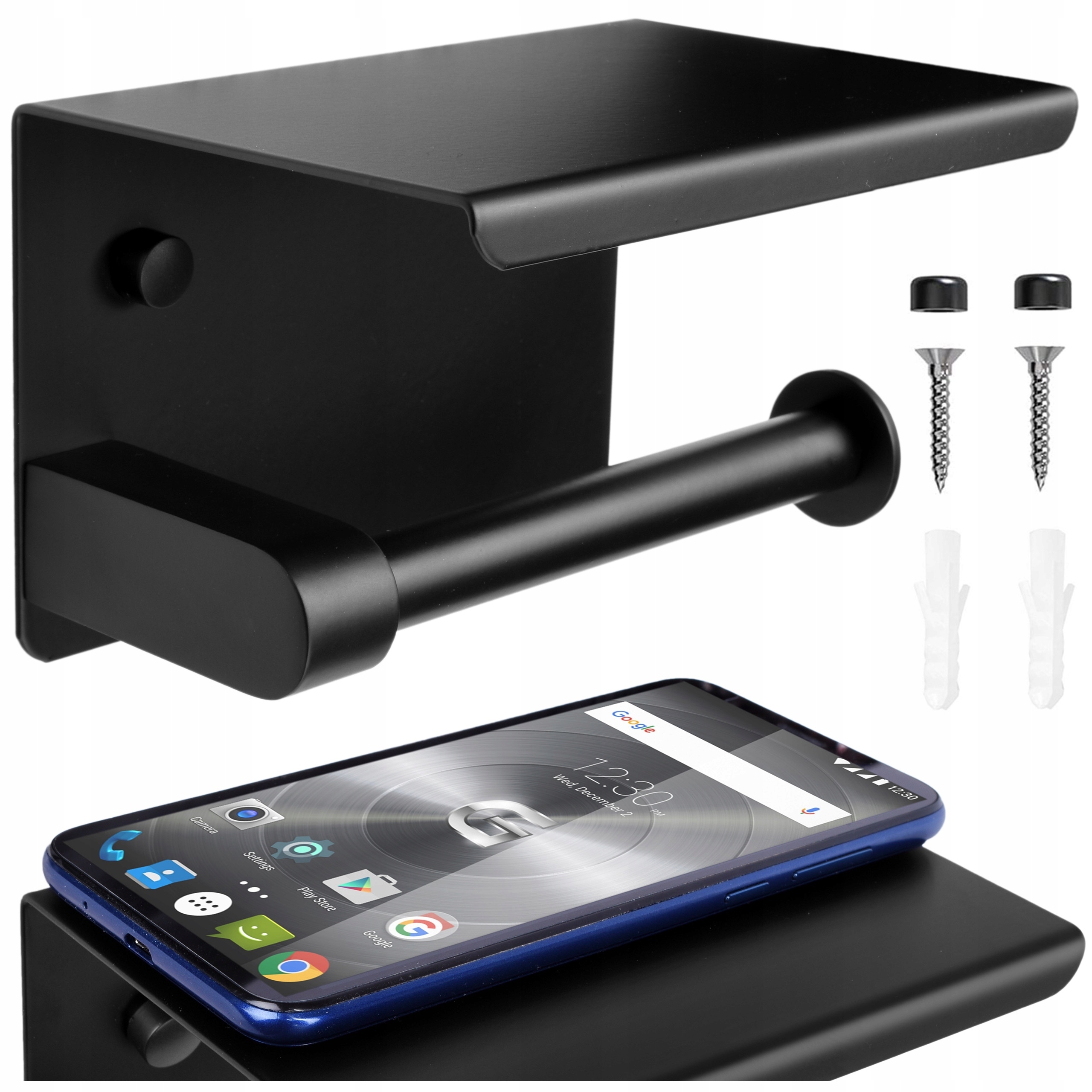 

Uchwyt Na Papier Toaletowy Z Półką Na Telefon Loft