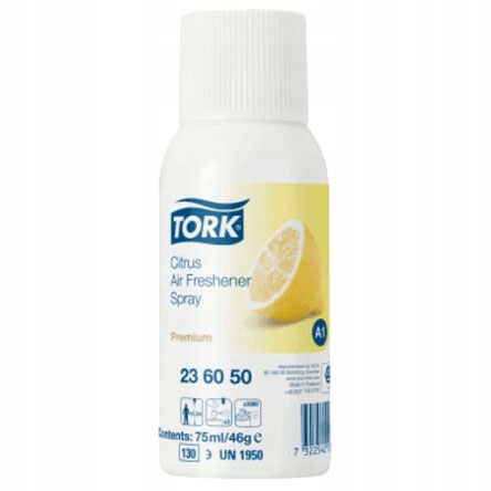 Levně Tork Osvěžovač vzduchu Citrus 75 Ml 236050