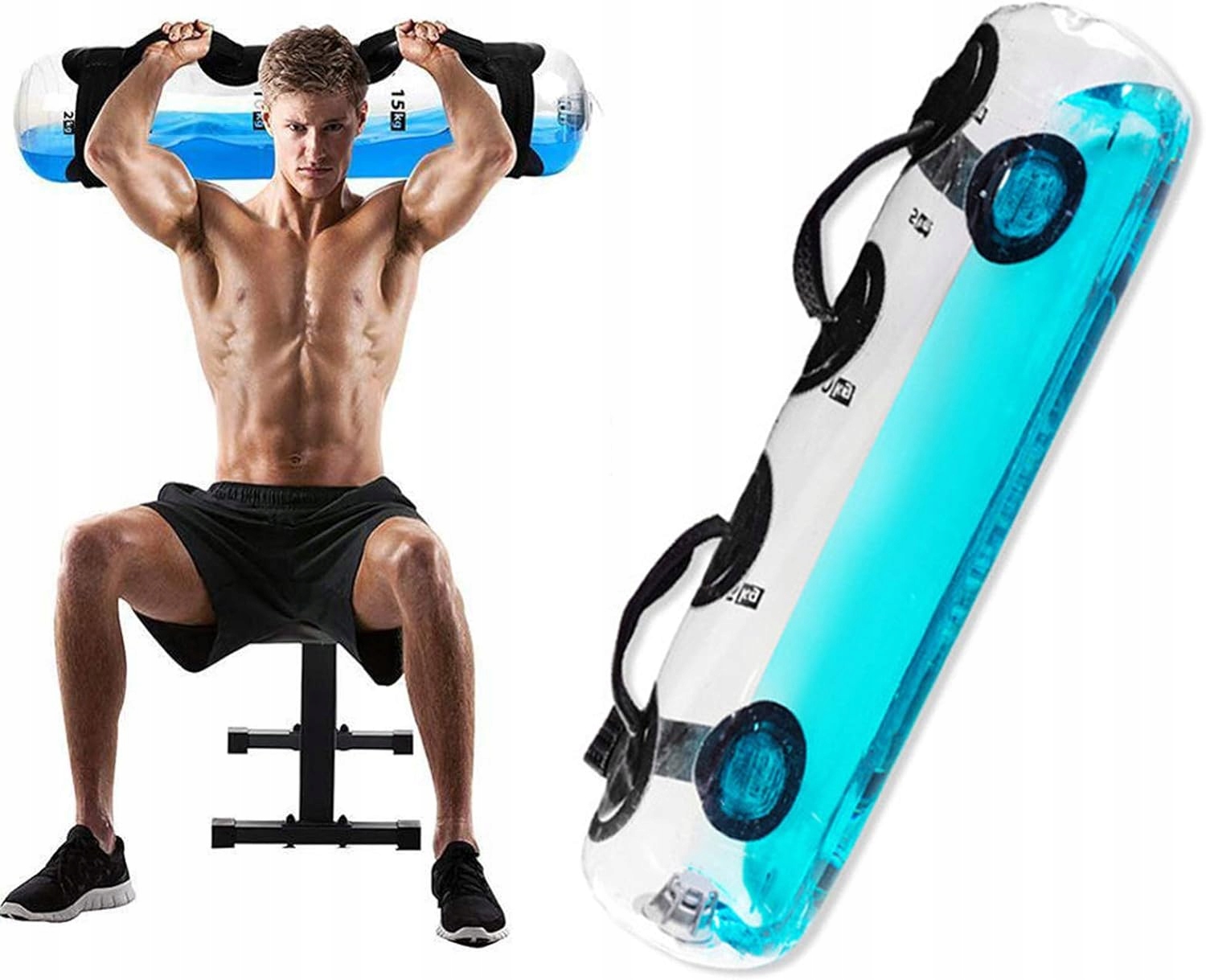 Aqua Bag Boxovací Pytel Na Vodu Powerbag 20 Kg Tréninkový Sandbag Na Vodu