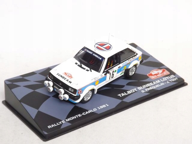 Talbot Sunbeam Lotus Frequelin/Todt Rmc 1981