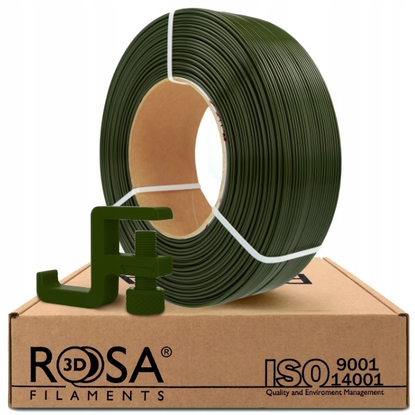 Filament Rosa3D ReFill PCTG Army Green Zielony Moro Wojskowy 1kg 1,75mm