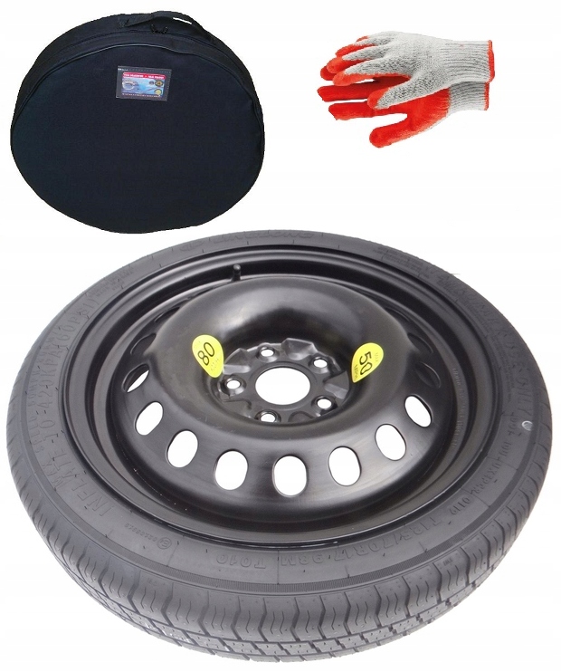 nové Dojezdové Kolo 125/70 R17 Toyota C-hr (2016-2023) Pouzdro