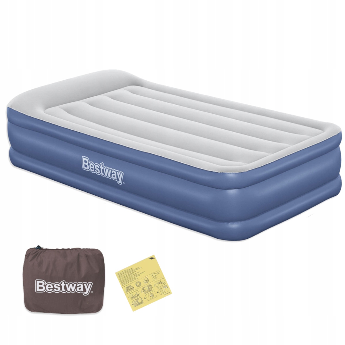 Matrace Nafukovací Turistická S Pumpičkou Tritech 191x97x46CM Bestway 67628