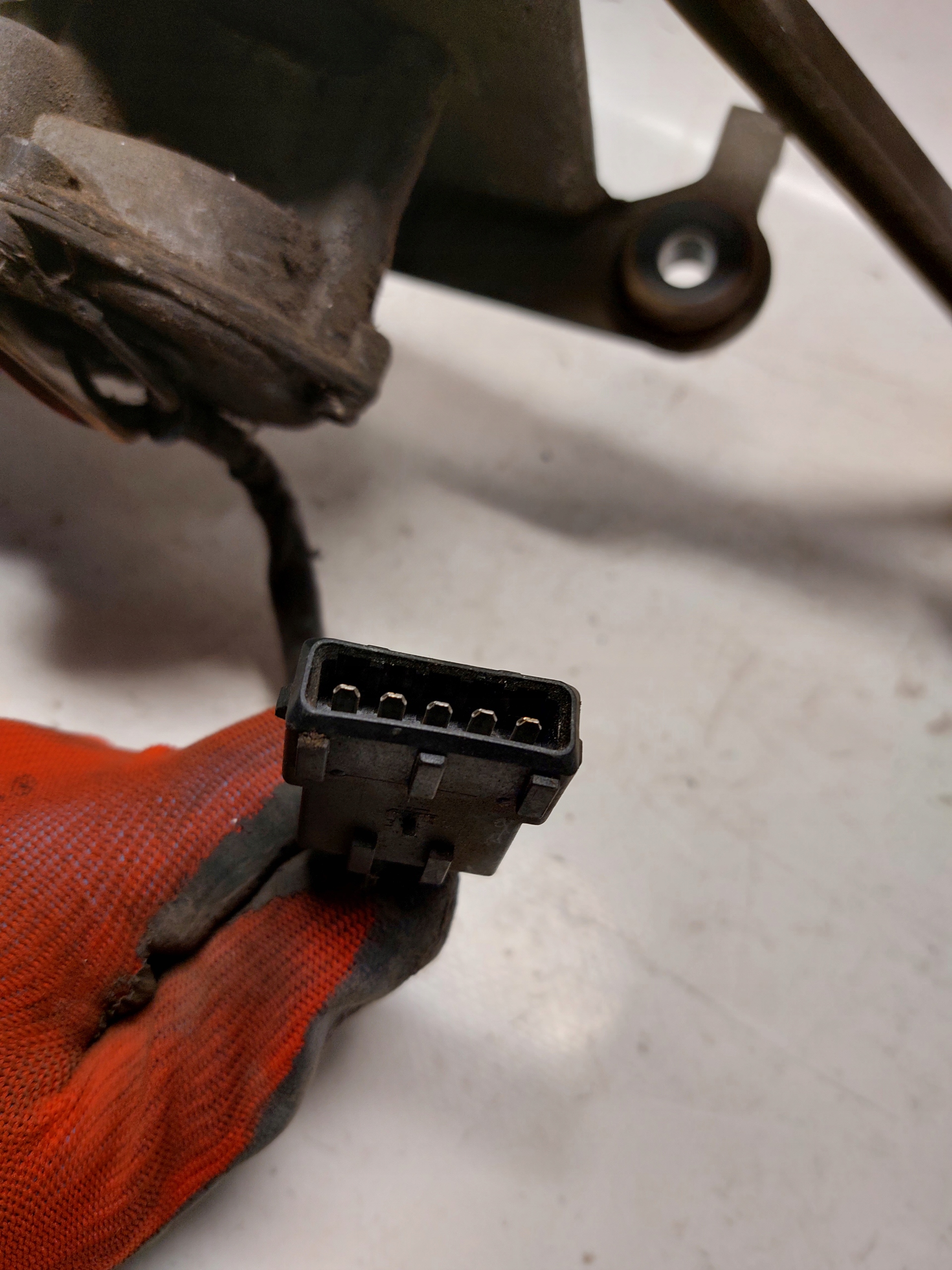 wiper mechanism front FIAT SCUDO and
